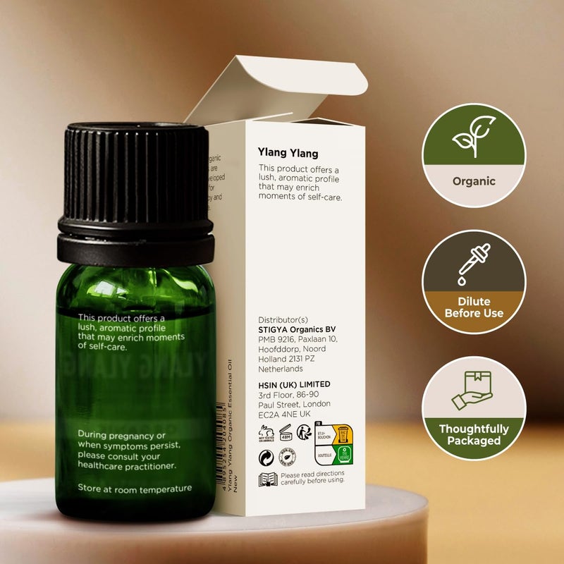 Gya Labs Organic Ylang Ylang Essential Oil - 0.34 Fl Oz - for Skin, Hair, Diffuser, Aromatherapy, DIY Candle Making Scents - Image 5